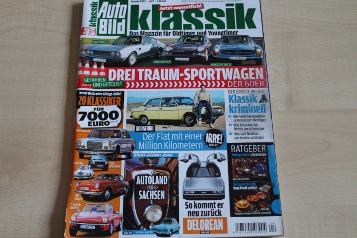 Deckblatt Auto Bild Klassik (03/2011)